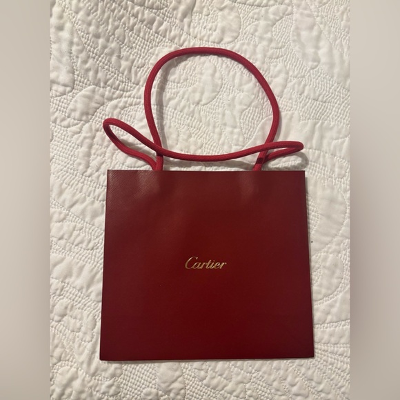 Cartier magnetic box, shopping bag & return envelope Authentic - Picture 2 of 9